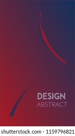 Abstract background design. Colorful halftone gradients. Future geometric patterns. Colorful gradients minimalist vector. Soft gradients. Elegant modern cover design. Dynamic art vector.