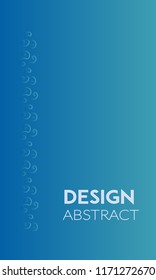 Abstract background design. Colorful halftone light blue gradients. Future geometric patterns. Colorful gradients minimalist vector. Soft gradients. Elegant modern cover design. Dynamic art vector.