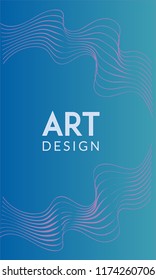 Abstract background design. Colorful halftone light blue gradients. Future geometric patterns. Colorful gradients minimalist vector. Soft gradients. Elegant modern cover design. Dynamic art vector.