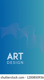 Abstract background design. Colorful halftone light blue gradients. Future geometric patterns. Colorful gradients minimalist vector. Soft gradients. Elegant modern cover design. Dynamic art vector.