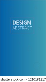 Abstract background design. Colorful halftone light blue gradients. Future geometric patterns. Colorful gradients minimalist vector. Soft gradients. Elegant modern cover design. Dynamic art vector.