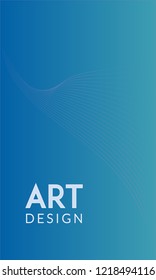 Abstract background design. Colorful halftone light blue gradients. Future geometric patterns. Colorful gradients minimalist vector. Soft gradients. Elegant modern cover design. Dynamic art vector.