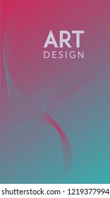 Abstract background design. Colorful halftone gradients. Future geometric patterns. Colorful gradients minimalist vector. Soft gradients. Elegant modern cover design. Dynamic art vector.