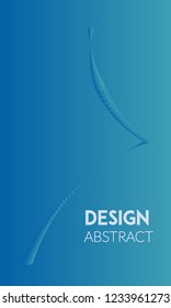 Abstract background design. Colorful halftone light blue gradients. Future geometric patterns. Colorful gradients minimalist vector. Soft gradients. Elegant modern cover design. Dynamic art vector.