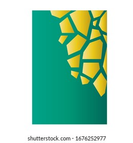 Abstract background design in colorful modish style