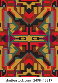 Abstract background design. Colorful abstract background. The abstract background pattern produces a unique and interesting work.