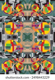 Abstraktes Hintergrunddesign. Farbiger abstrakter Hintergrund. Das abstrakte Hintergrundmuster ergibt eine einzigartige und interessante Arbeit.