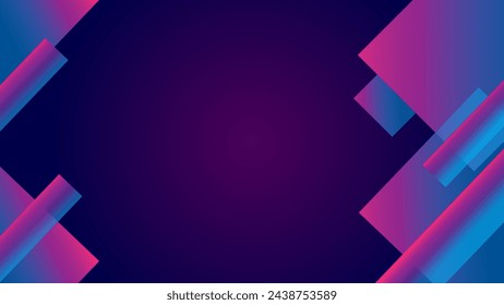 Diseño de fondo abstracto con forma cuadrada colorida