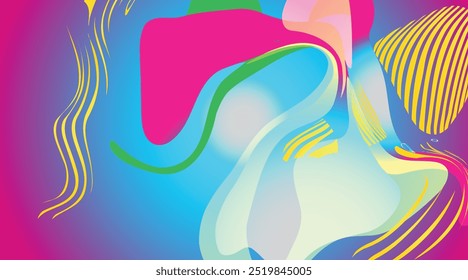 Abstract background design, the colorful background uses for advertising, book page, paintings, printing, mobile background