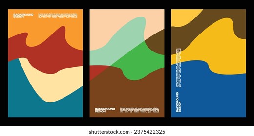 Abstract Background Design, Colorful Vector