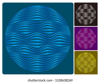 Abstract background design. A combination of four different colors.