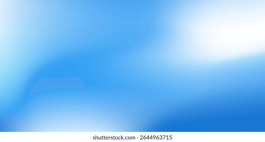 Abstract background design combination of soft and bright sky blue and white.  Modern simple good art nice