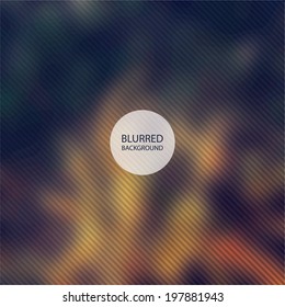 Abstract Background Design with Dark Blurred and Striped Pattern