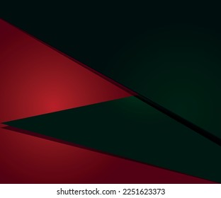 Abstract background design in deep red-green color