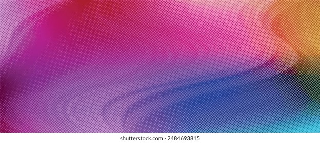 Abstract background design with diagonal blue and pink or purple line pattern