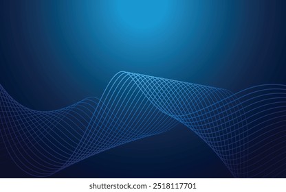 Abstract background design with diagonal blue and pink or purple line pattern. Vector horizontal format for digital luxury business banner, contemporary