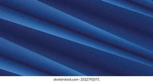Abstract background design with diagonal blue and pink or purple line pattern. Vector horizontal format for digital luxury business banner, contemporary