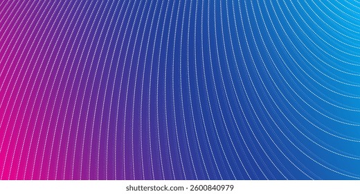 Abstract background design with diagonal blue and pink or purple line pattern. Vector horizontal format.  contemporary cover  luxury premium.