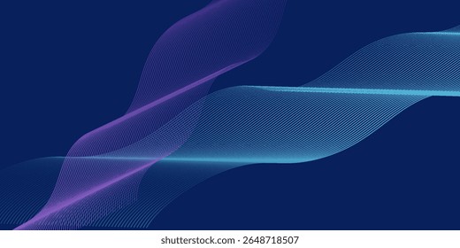 Abstract background design with diagonal blue and pink or purple line pattern. horizontal format for digital   cocept simple modern art good