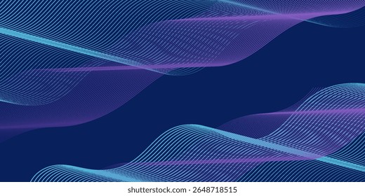 Abstract background design with diagonal blue and pink or purple line pattern. horizontal format for digital   cocept simple modern art good natural nice illustrations