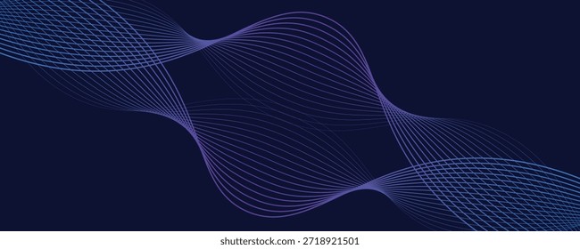Diseño de fondo Abstractas con patrón de línea diagonal azul y rosa o púrpura. Formato Horizontal de Vector para Anuncio de negocios de lujo digital, portada contemporánea, premium de lujo.
