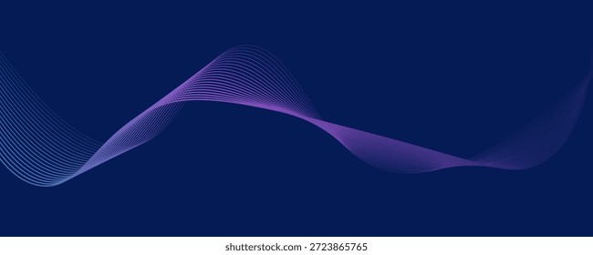 Diseño de fondo Abstractas con patrón de línea diagonal azul y rosa o púrpura. Formato Horizontal de Vector para Anuncio de negocios de lujo digital, portada contemporánea, premium de lujo.