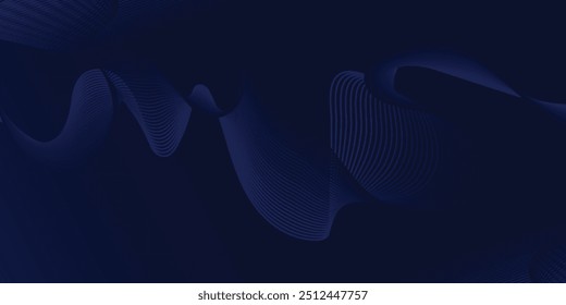 Abstract background design with diagonal dark blue line pattern. Vector template for digital luxury banner, invitation, voucher, certificate.
