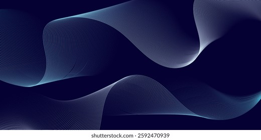 Abstract background design with diagonal line pattern. Vector horizontal format for digital luxury business banner, contemporary cover, luxury premium.