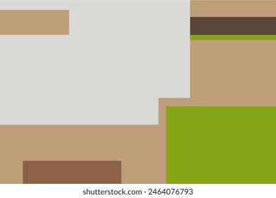 Abstract background design with different shapes.