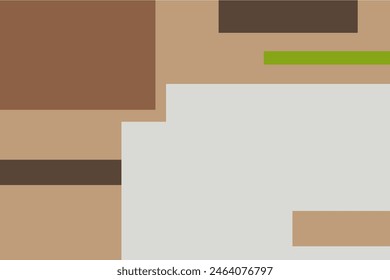 Abstract background design with different shapes.