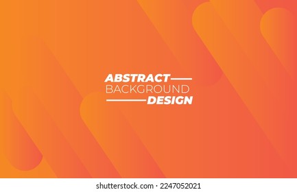 Abstract background Design Dynamic with shape , gradient color yellow orange