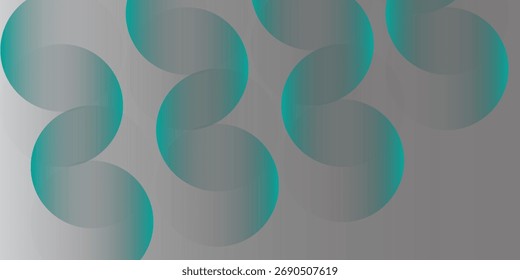 abstract background design with elegant transparent rounded shape

