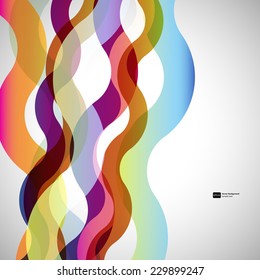 abstract  background with design elements. vector