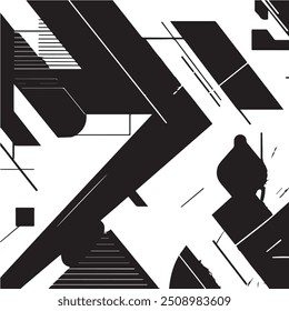 abstract background design featuring dynamic geometric patterns with a modern and minimalist aesthetic