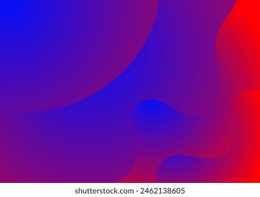 Abstract background design, featuring gradient colors, wave backdrop, with copy space area. Suitable for wallpaper, presentation slides, covers, websites, and home pages.