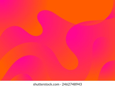 Abstract background design, featuring gradient colors, wave backdrop, with copy space area. Suitable for wallpaper, presentation slides, covers, websites, and home pages.