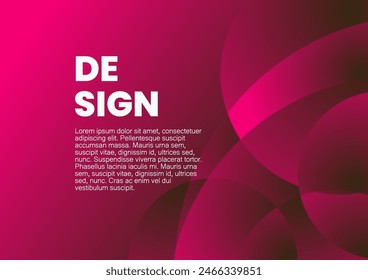 Abstract background design, featuring gradient colors, wave backdrop, with copy space area. Suitable for wallpaper, presentation slides, covers, websites, and home pages.