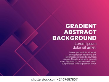 Abstract background design, featuring gradient colors, wave backdrop, with copy space area. Suitable for wallpaper, presentation slides, covers, websites, and home pages.