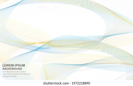 Abstract background design Free line pattern for presenting web advertisements.