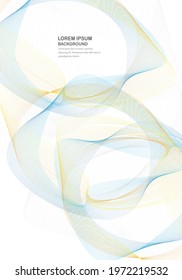 Abstract background design Free line pattern for presenting web advertisements