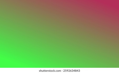Abstract background design with fresh green and elegant red colors.