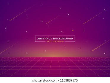 abstract background design with futuristic concept, modern motion, and glowing grid space style, use for annual report cover texture and landing page website 
