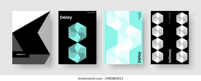 Diseño de fondo Abstractas. Plantilla de folleto geométrico. Diseño de volante creativo. Presentación empresarial. Portada del libro. Informe. Cartel. Anuncio. Catálogo. Revista. Publicidad. Handbill. Boletín
