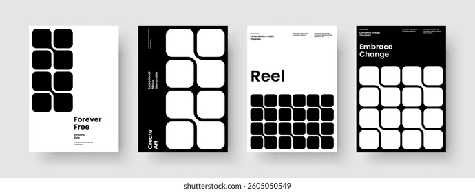 Abstract Background Design. Geometric Brochure Layout. Isolated Banner Template. Report. Poster. Flyer. Business Presentation. Book Cover. Brand Identity. Catalog. Handbill. Notebook. Newsletter