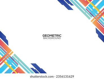 abstract background design geometric modern