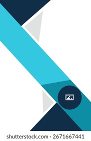 Abstraktes Hintergrunddesign mit geometrischen Formen und lebendigem Farbschema
