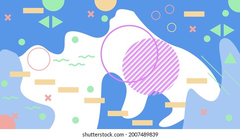 abstract background design with geometry
