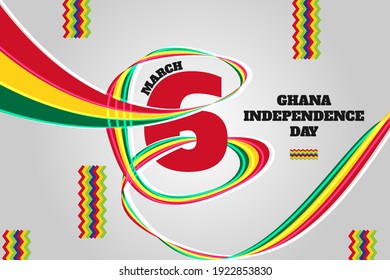 abstraktes Hintergrunddesign, ghana Unabhängigkeit Tag, mit 6 roten Farben, ergänzt durch besondere ethnische Ornamente aus Ghana. Kann für Wallpaper, Poster und Banner verwendet werden