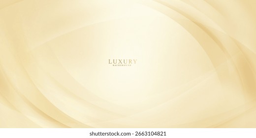 Abstract Background design gold circle, modern vector Illustration