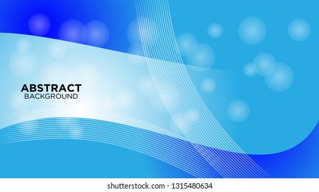 Abstract background design. gradient with geometric lines and light effect. Motion minimal concept. Vector illustration. - Vector